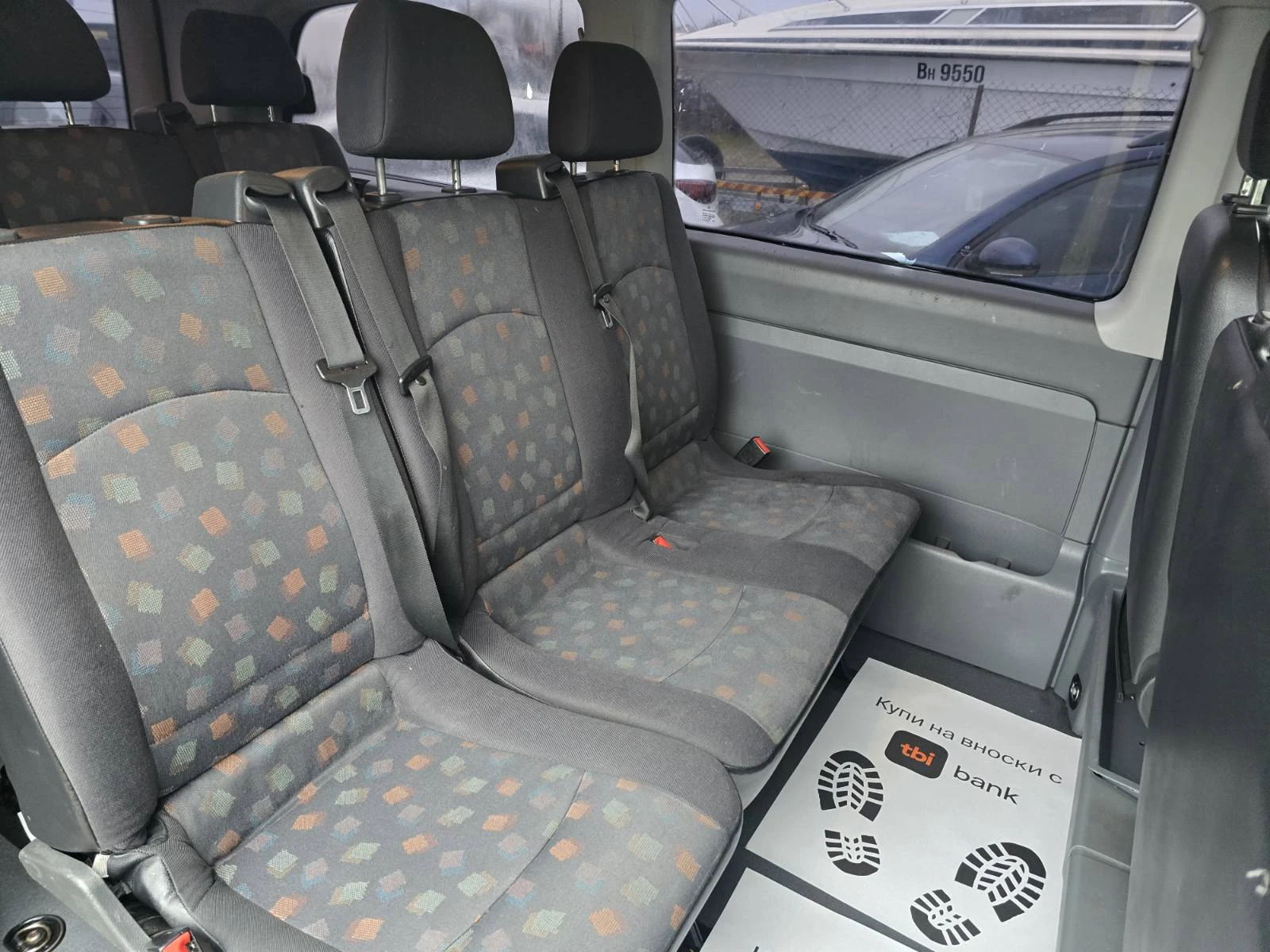 Mercedes-Benz Vito 111/2.2CDI, 9места, Климатик, Дълга база, снимка 14 - Бусове и автобуси - 54817340