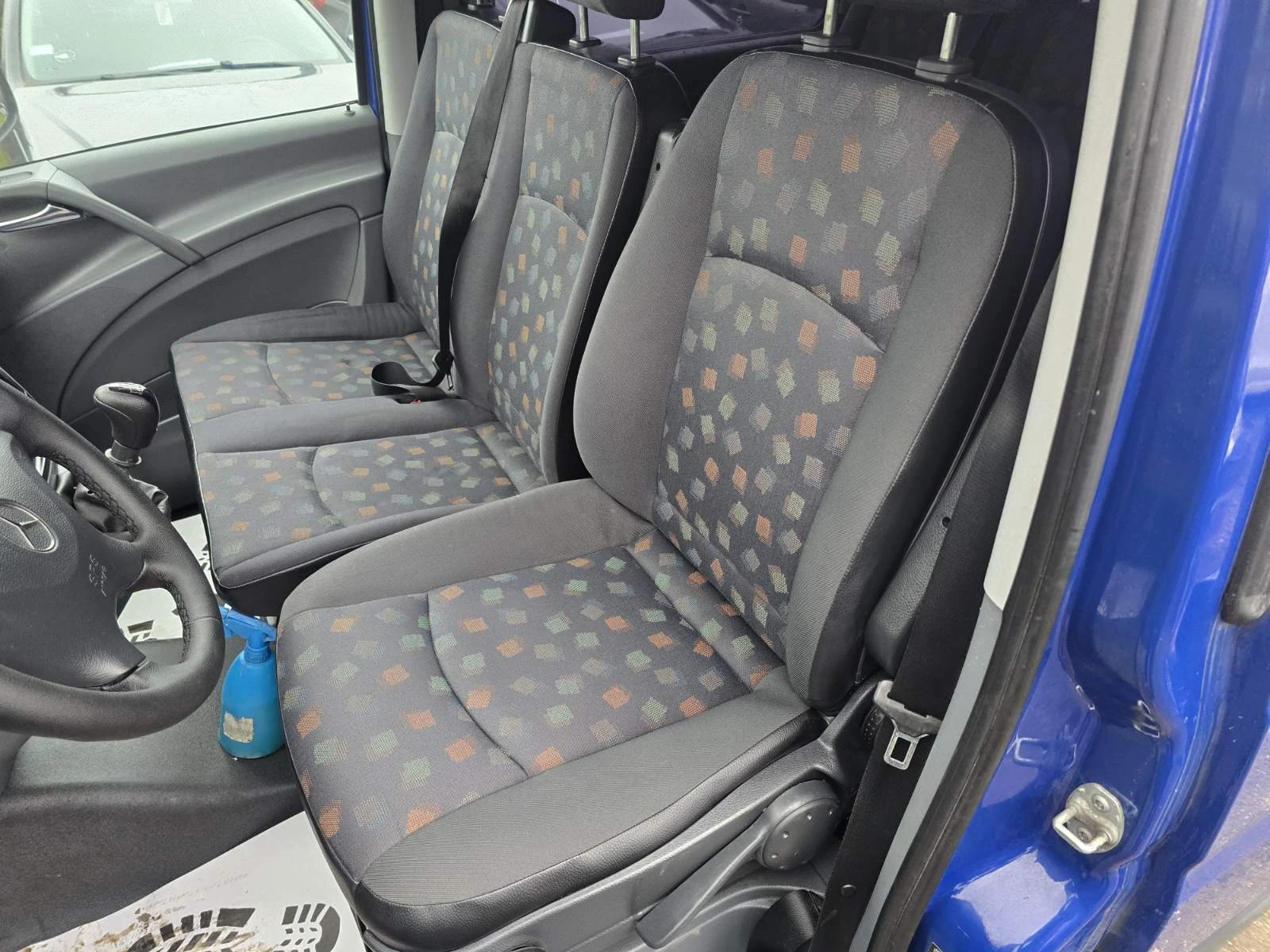 Mercedes-Benz Vito 111/2.2CDI, 9места, Климатик, Дълга база, снимка 9 - Бусове и автобуси - 54817340