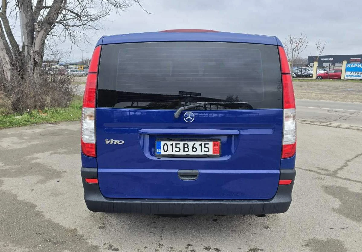 Mercedes-Benz Vito 111/2.2CDI, 9места, Климатик, Дълга база, снимка 5 - Бусове и автобуси - 54817340