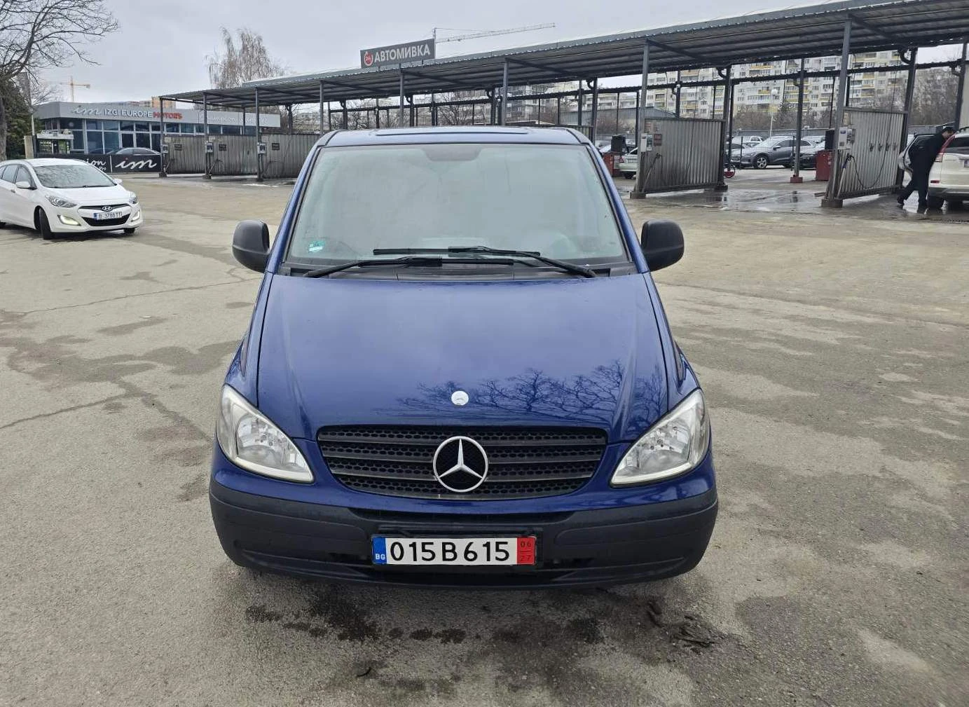 Mercedes-Benz Vito 111/2.2CDI, 9места, Климатик, Дълга база, снимка 2 - Бусове и автобуси - 54817340