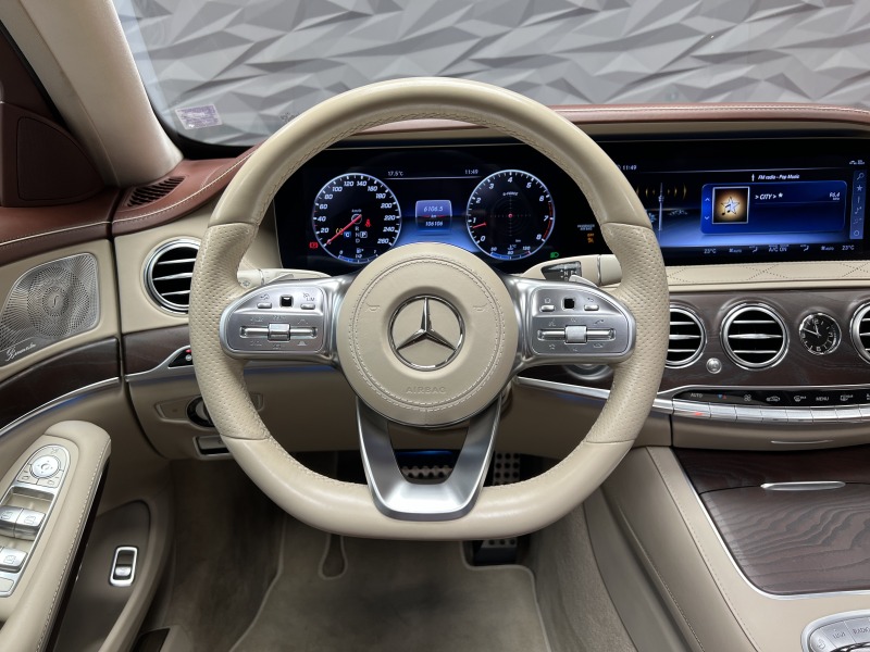 Mercedes-Benz S 560 4 Matic * Burmester * Panorama , снимка 6 - Автомобили и джипове - 42907510