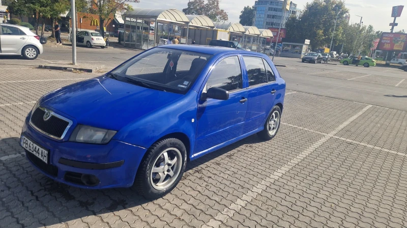 Skoda Fabia 1.4 65к.с Газ/Бензин, снимка 2 - Автомобили и джипове - 47555348