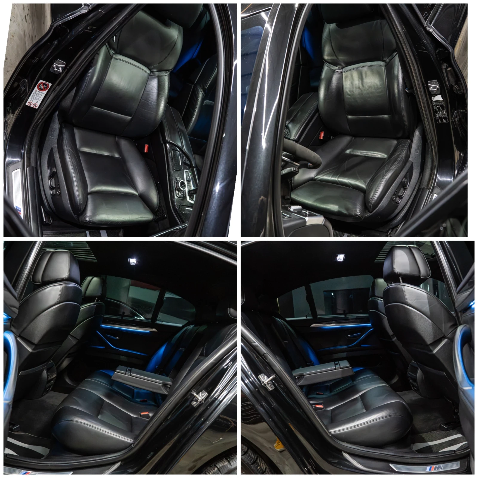 BMW 530 D / M-PERFORMANCE / HUD / H&K /SOFTCLOSE /FULL MAX, снимка 11 - Автомобили и джипове - 54611640