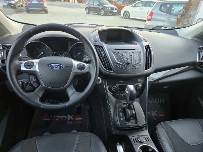Ford Kuga 2.0TDCI-163кс= АВТОМАТ= 4Х4= НАВИ= TITANIUM, снимка 11 - Автомобили и джипове - 53078970