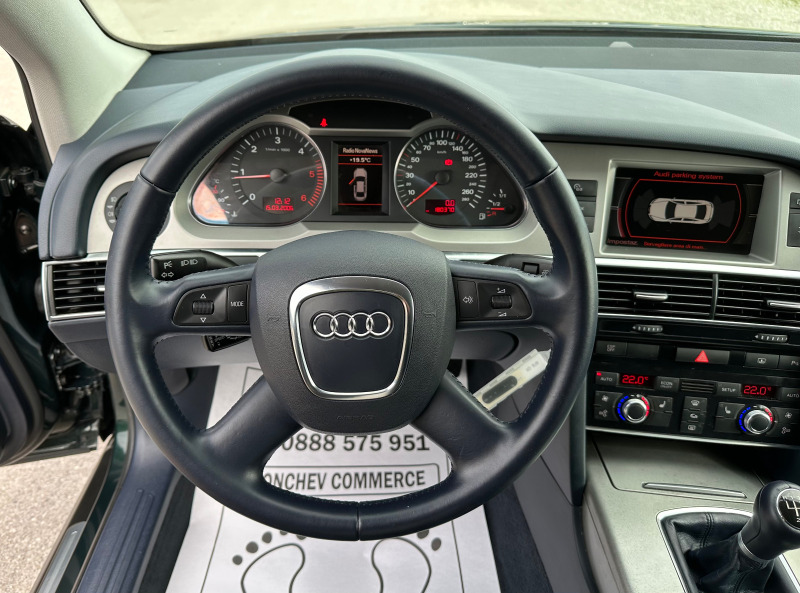 Audi A6 3.0-TDI-quattro-180.000km-NEW-NAVI-PODGREV-FULL, снимка 9 - Автомобили и джипове - 46467209