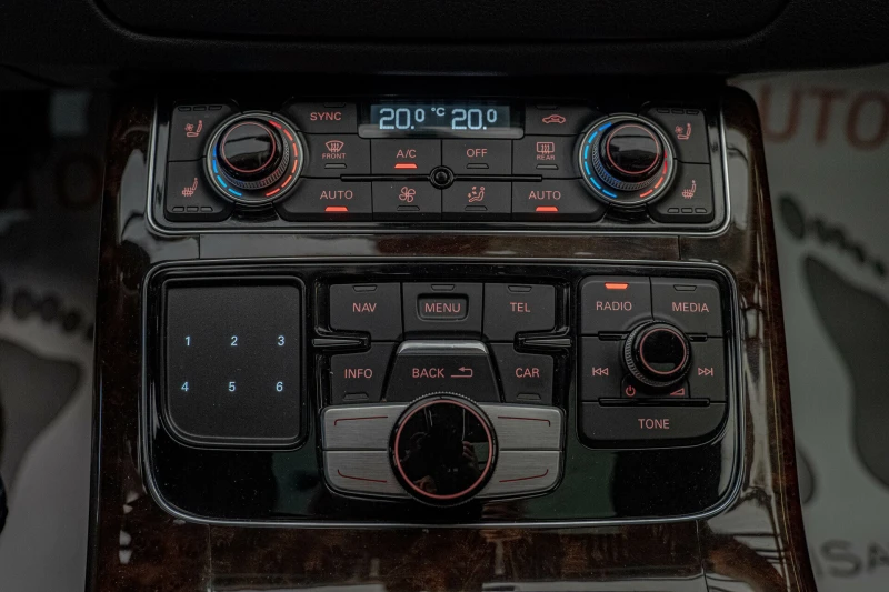 Audi A8 4.0TFSI/LONG/Bose/HuD/Обдухване/Камера, снимка 12 - Автомобили и джипове - 51372354