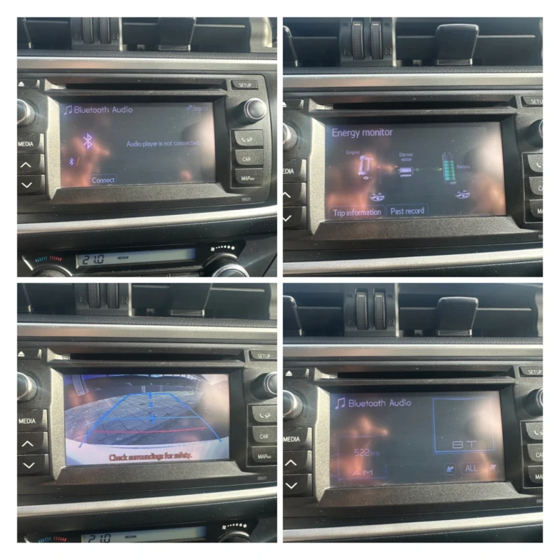 Toyota Auris 1.8HIBRID* REALNI KM* , снимка 12 - Автомобили и джипове - 51727771