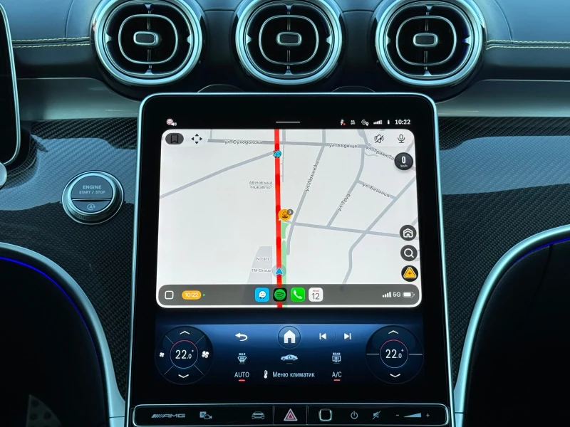 Mercedes-Benz CLE 53 AMG* SPORT SEATS* BURMESTER* НАЛИЧЕН* CARBON, снимка 12 - Автомобили и джипове - 52387528