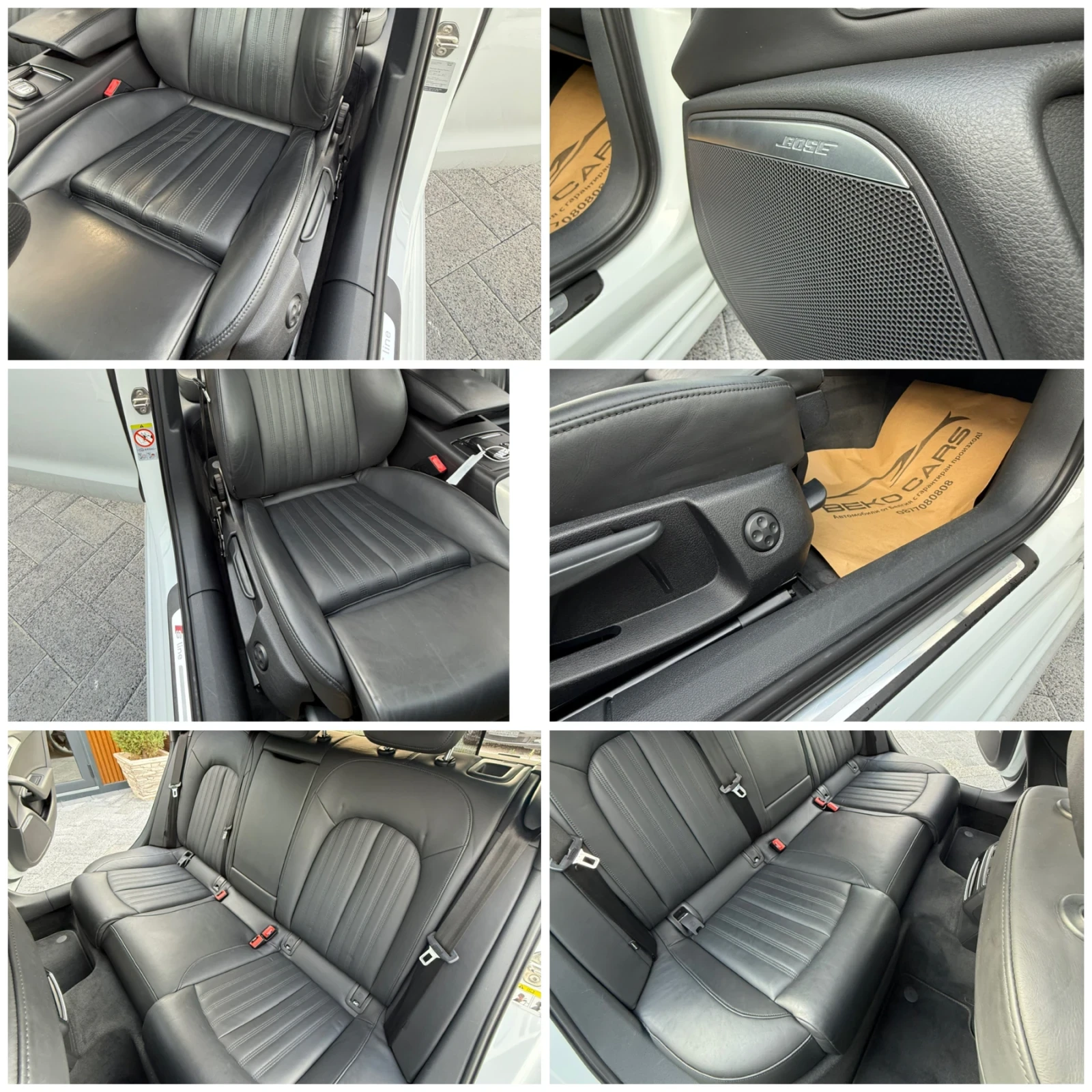 Audi A6 3X S LINE BITURBO 313HP * REAL KM*  | Mobile.bg   16