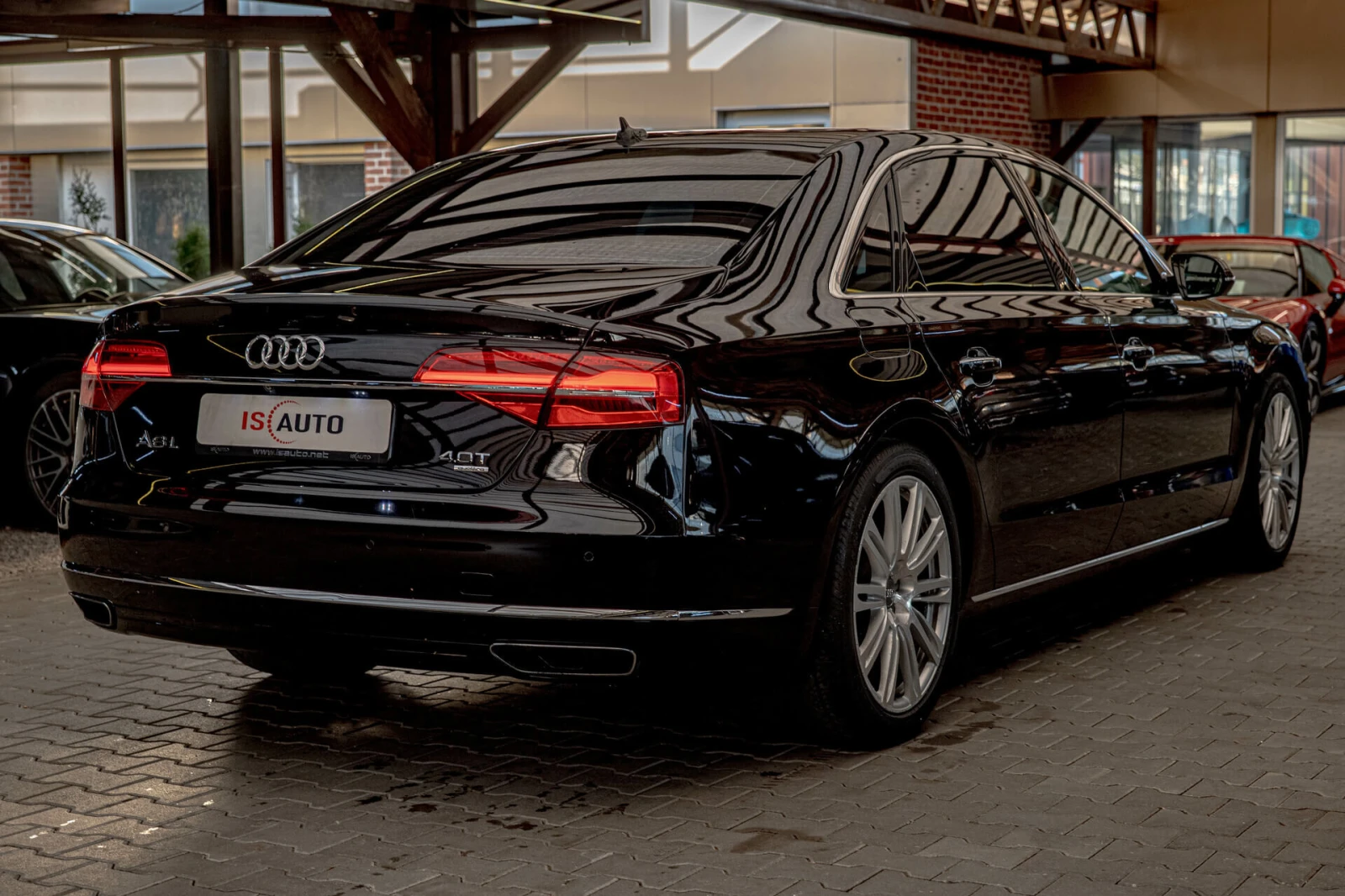Audi A8 4.0TFSI/LONG/Bose/HuD/Обдухване/Камера - изображение 4