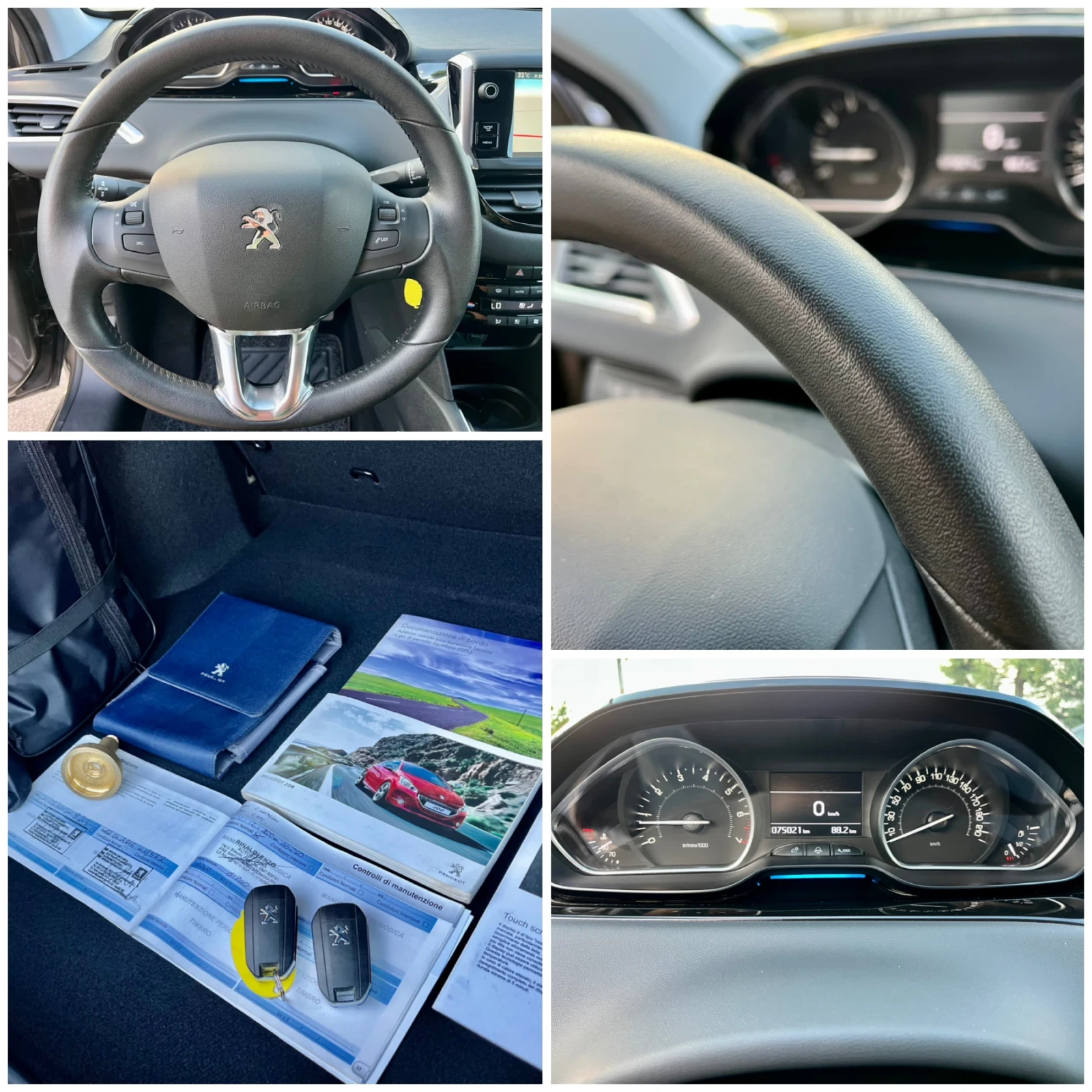 Peugeot 208 1.4 VTi 95кс. GPL / Allure , снимка 14 - Автомобили и джипове - 55795803