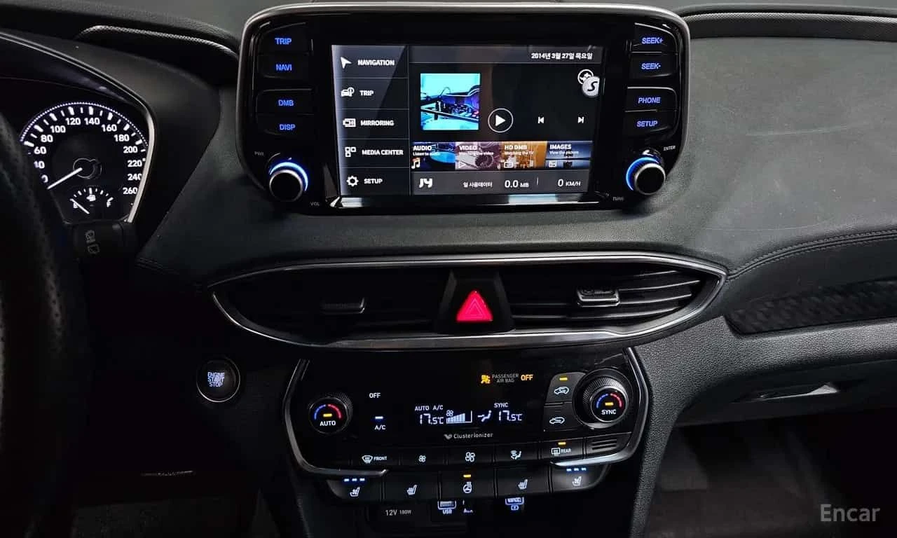 Hyundai Santa fe * Gasoline 2.0T 4WD * ОПЦИЯ ЗА ФИНАНСИРАНЕ, снимка 14 - Автомобили и джипове - 55619622