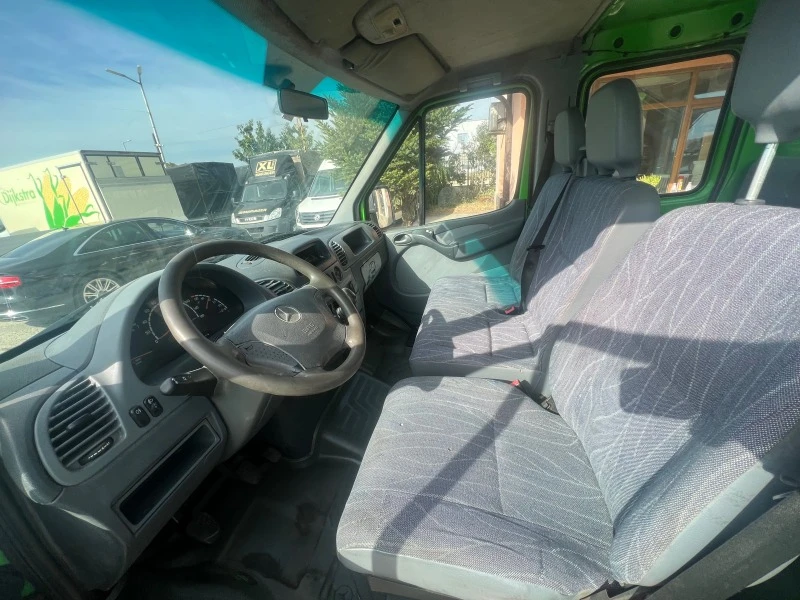 Mercedes-Benz Sprinter 411 САМОСВАЛ , Дв. Гума , Швейцарски , 3500кг., снимка 9 - Бусове и автобуси - 42427107