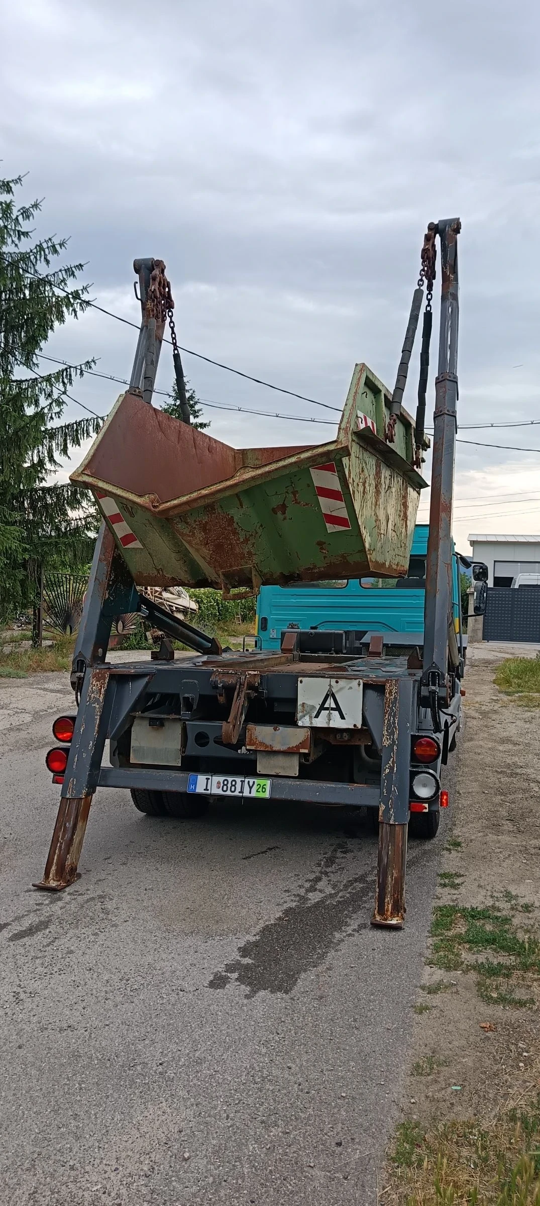 Mercedes-Benz Atego 815 контейнеровоз Климатик, снимка 7 - Камиони - 55014731