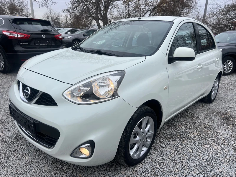 Nissan Micra FACE-1.2I-GAZ-BENZIN-KLIMA-БЯЛА ПЕРЛА, снимка 1 - Автомобили и джипове - 48103902