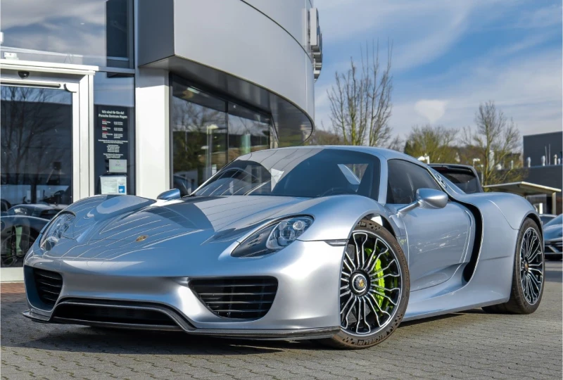 Porsche 918 Spyder / HYBRID/ CERAMIC/ CARBON/ LIFT/ BURMESTER/ , снимка 3 - Автомобили и джипове - 49163124