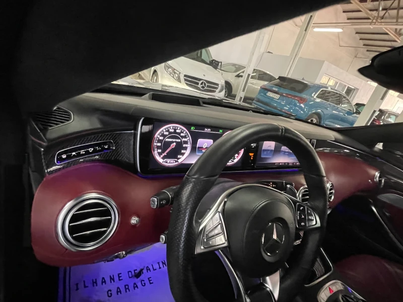 Mercedes-Benz S 63 AMG EDITION-1/Burm/Панор/360/дистр/ФУЛЛ/, снимка 10 - Автомобили и джипове - 51704119