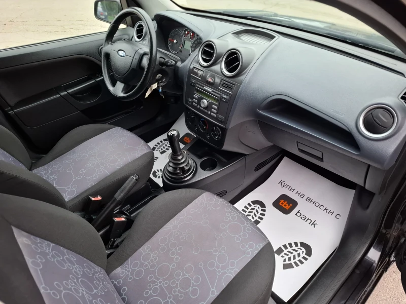 Ford Fiesta 1.25i * EURO 4 * КЛИМАТИК * ЛИЗИНГ * , снимка 17 - Автомобили и джипове - 52803329