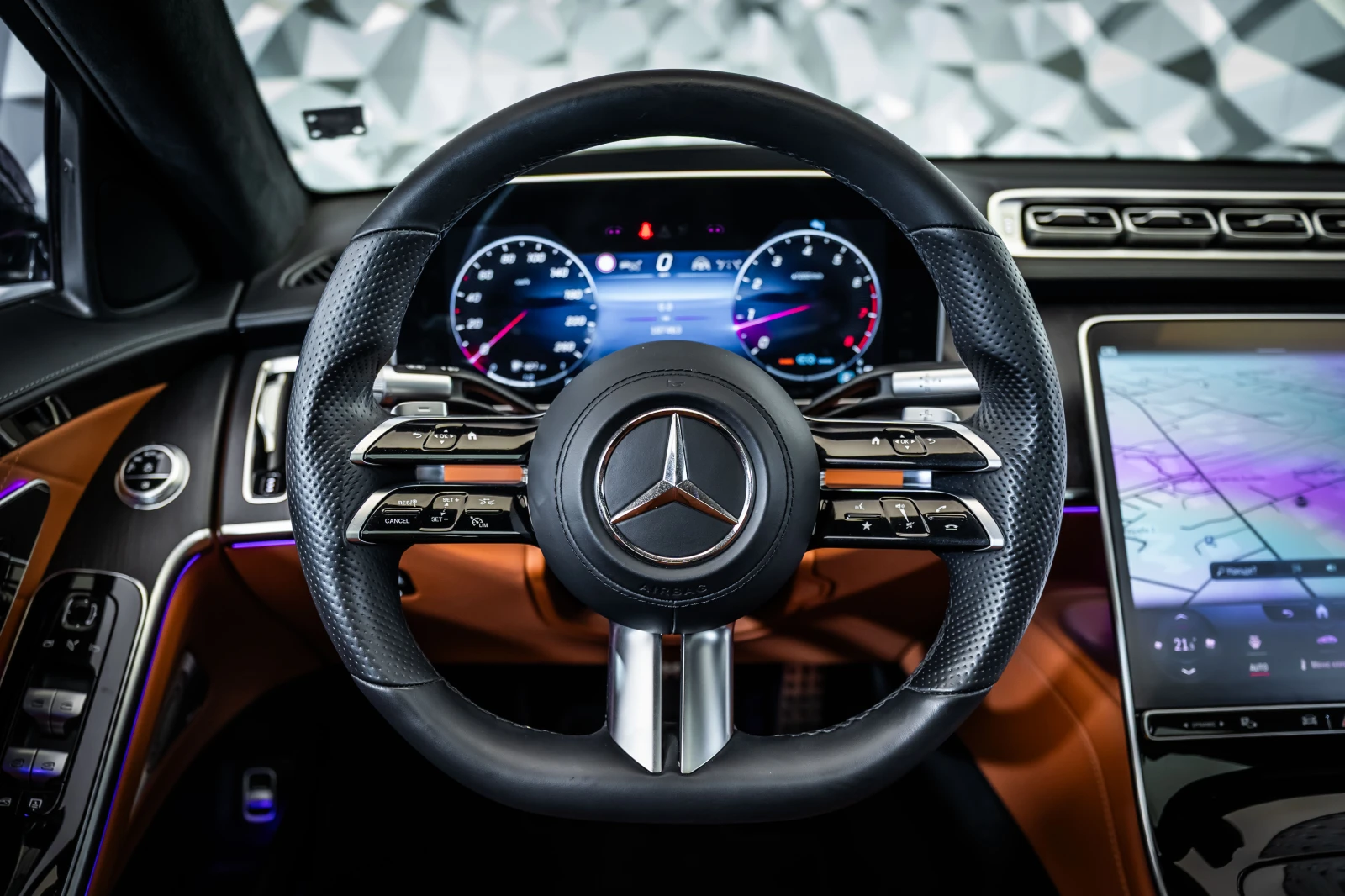 Mercedes-Benz S 580 4MATIC L * AMG* 360* BURMESTER* , снимка 11 - Автомобили и джипове - 56067889