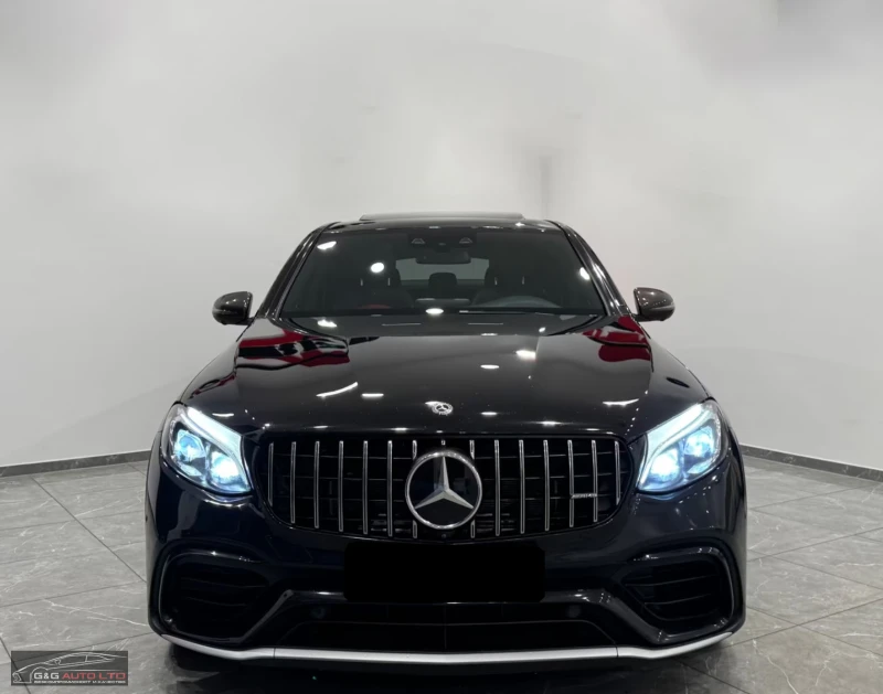 Mercedes-Benz GLC 63 AMG 4M/COUPE/476HP/CARBON/PANO/HUD/360/BURM/MEMO/816f, снимка 2 - Автомобили и джипове - 51878825