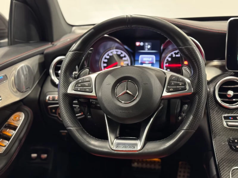 Mercedes-Benz GLC 63 AMG 4M/COUPE/476HP/CARBON/PANO/HUD/360/BURM/MEMO/816f, снимка 10 - Автомобили и джипове - 51878825