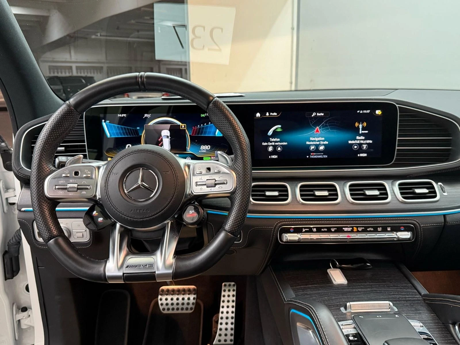 Mercedes-Benz GLS 63 AMG 4M+ * 7* BURM* PANO* DISTR* 360 CAM* HUD* KE | Mobile.bg   12