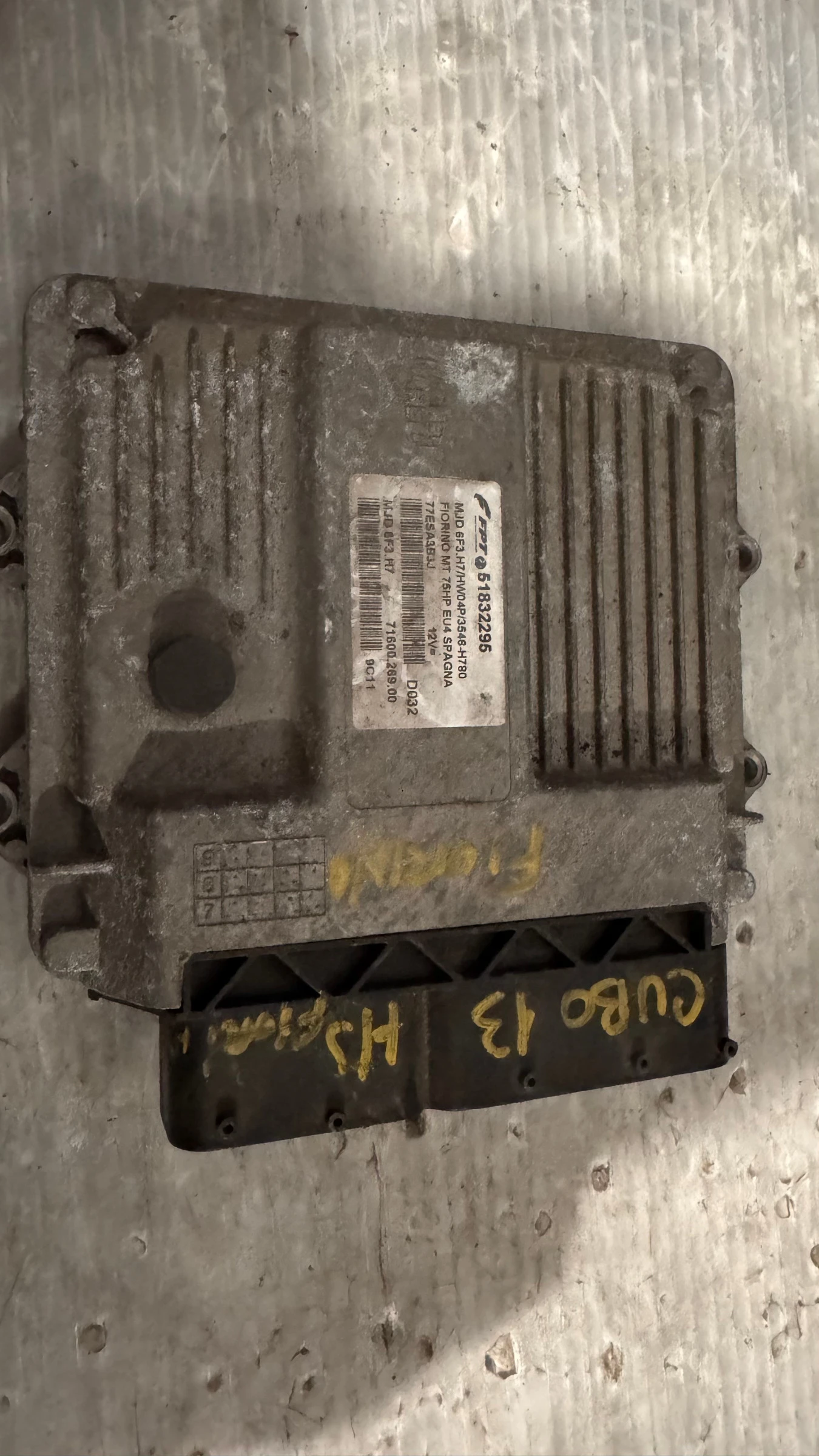    / ECU /    Fiat Florino - 51832295  / 71600.269.00 | Mobile.bg   1