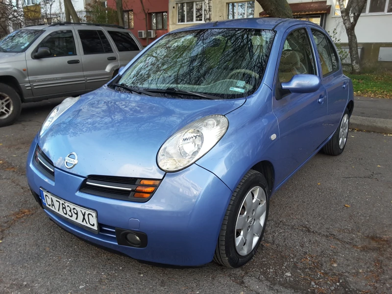 Nissan Micra АВТОМАТ 5врати, снимка 1 - Автомобили и джипове - 48036567