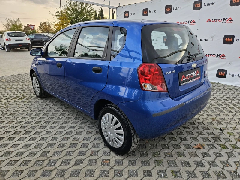 Chevrolet Kalos 1.2I-72кс= КЛИМАТИК= 84.000км= 5ВРАТИ, снимка 5 - Автомобили и джипове - 48717162