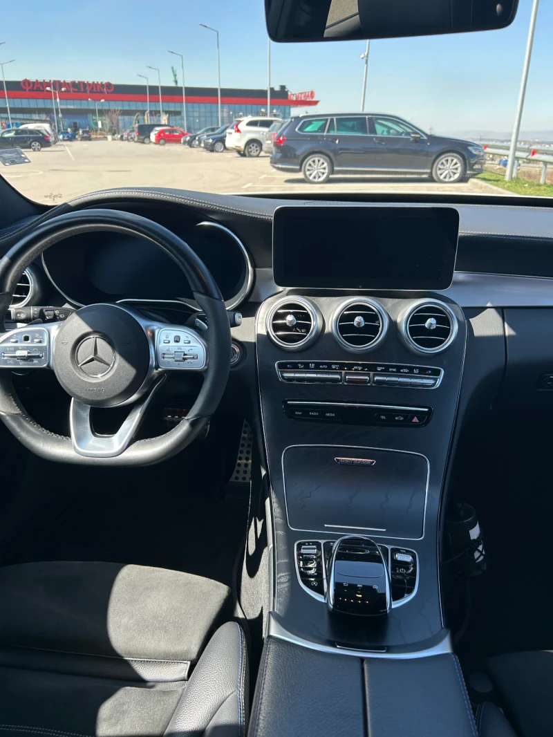 Mercedes-Benz C 220 AMG / NIGHT EDITION / DISTRONIC / 9G TRONIC, снимка 9 - Автомобили и джипове - 49585343