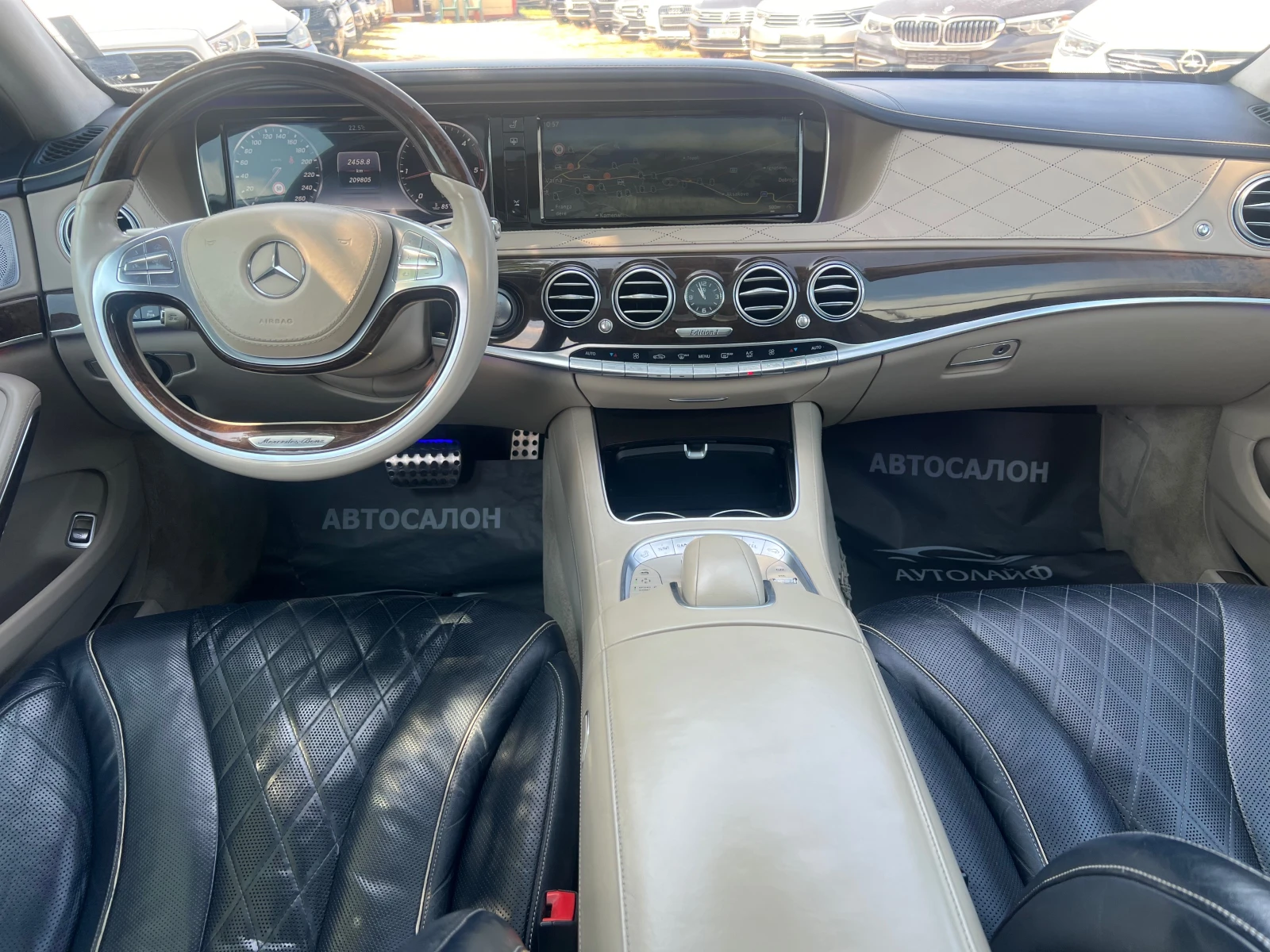 Mercedes-Benz S 350 EDiTION1 DESIGNO AMG PACKET 4x4 FULL - изображение 9