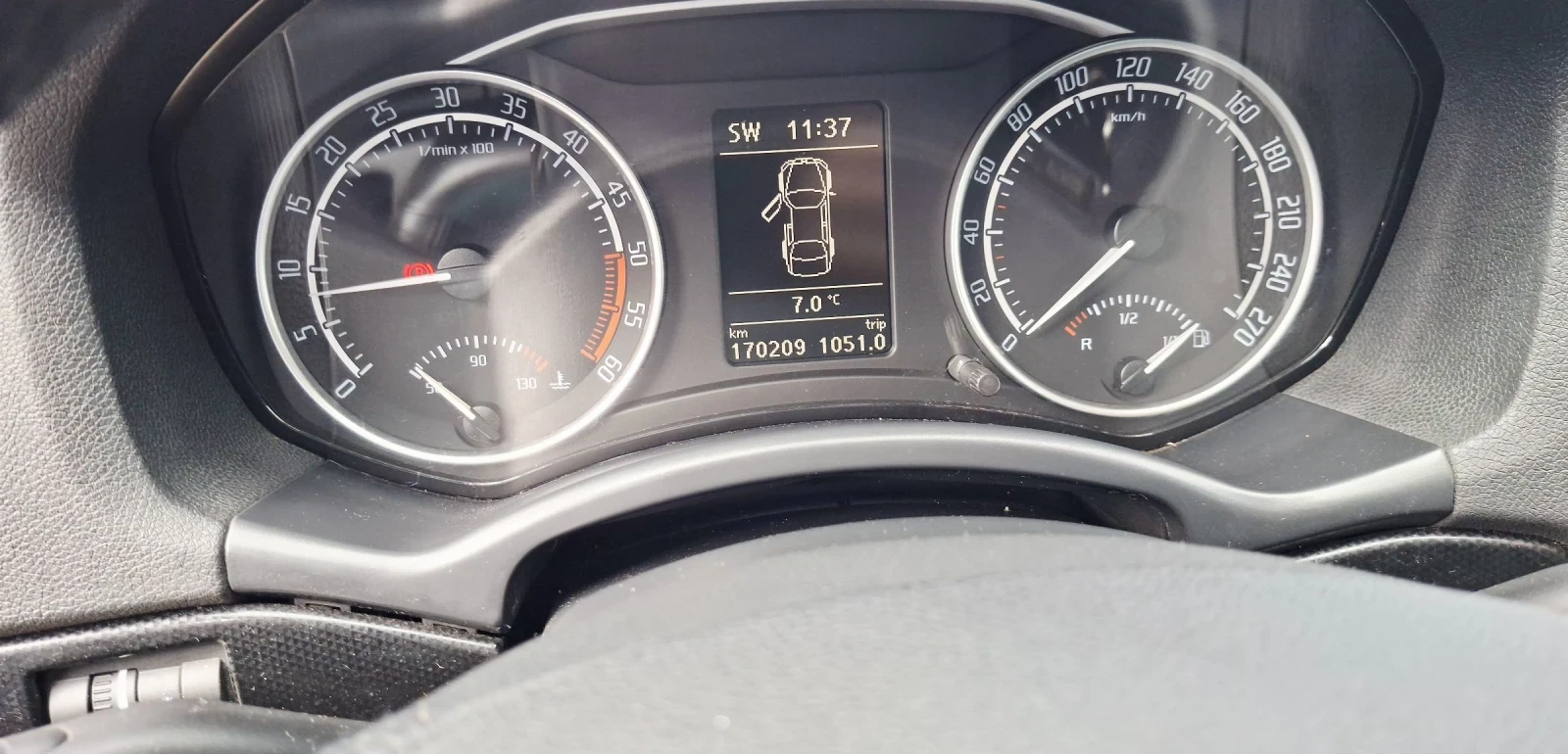 Skoda Octavia 2.0TDI VRS, снимка 13 - Автомобили и джипове - 53759070