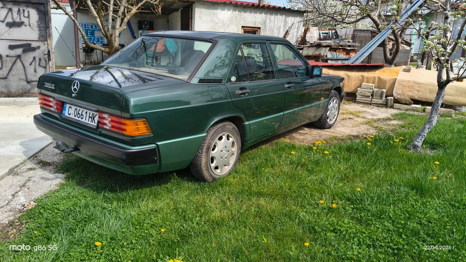 Mercedes-Benz 190, снимка 4 - Автомобили и джипове - 54668497