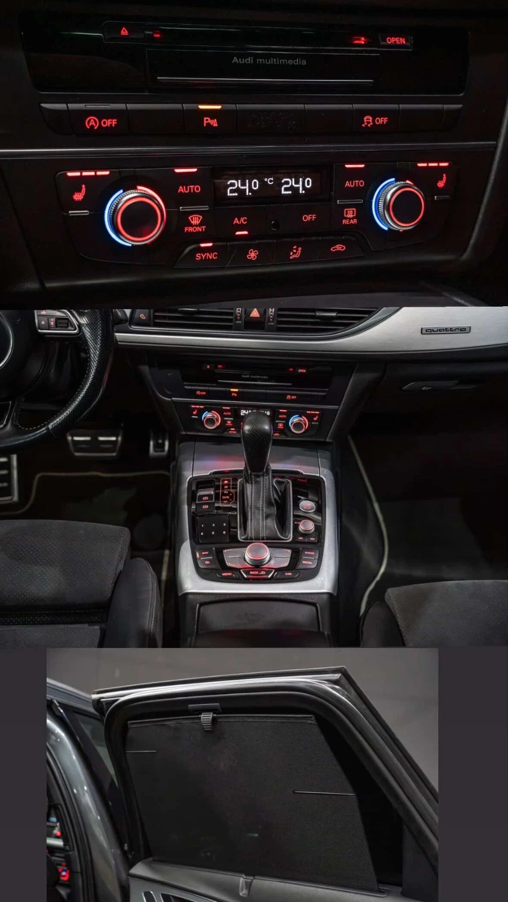 Audi A6 3.0 TDI / FACELIFT / PANO / RS / MATRIX /MAXTON, снимка 13 - Автомобили и джипове - 55178141