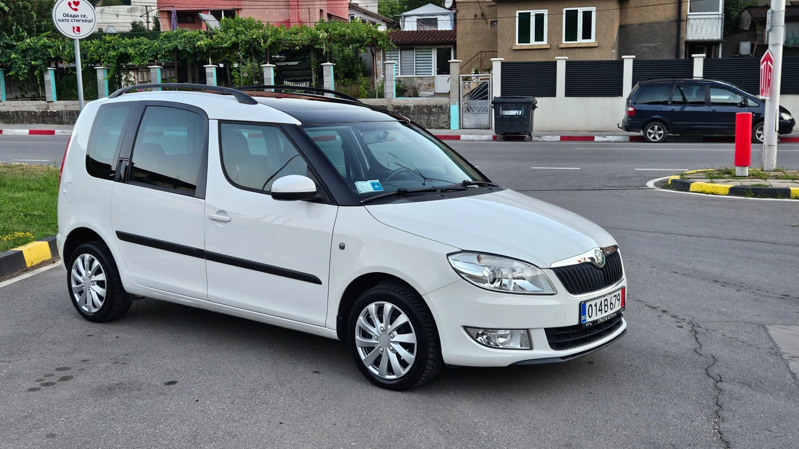 Skoda Roomster TDI PANORAMA/KLIMATRON/TOP SUSTOQNIE, снимка 8 - Автомобили и джипове - 55471191