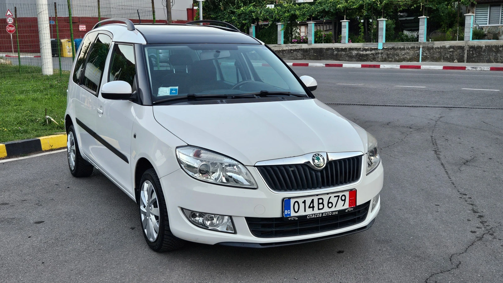 Skoda Roomster TDI PANORAMA/KLIMATRON/TOP SUSTOQNIE, снимка 9 - Автомобили и джипове - 55471191