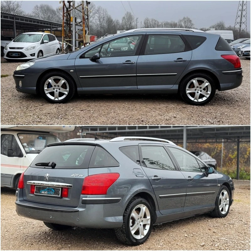 Peugeot 407 SW 2.0HDi ПАНОРАМА, снимка 5 - Автомобили и джипове - 52648874