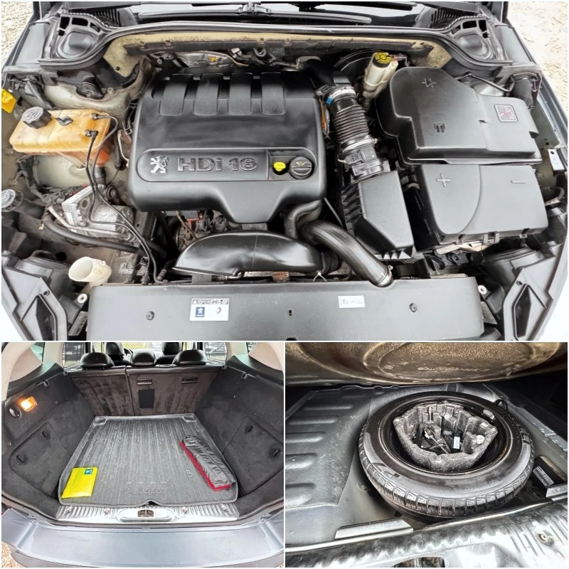 Peugeot 407 SW 2.0HDi ПАНОРАМА, снимка 15 - Автомобили и джипове - 52648874