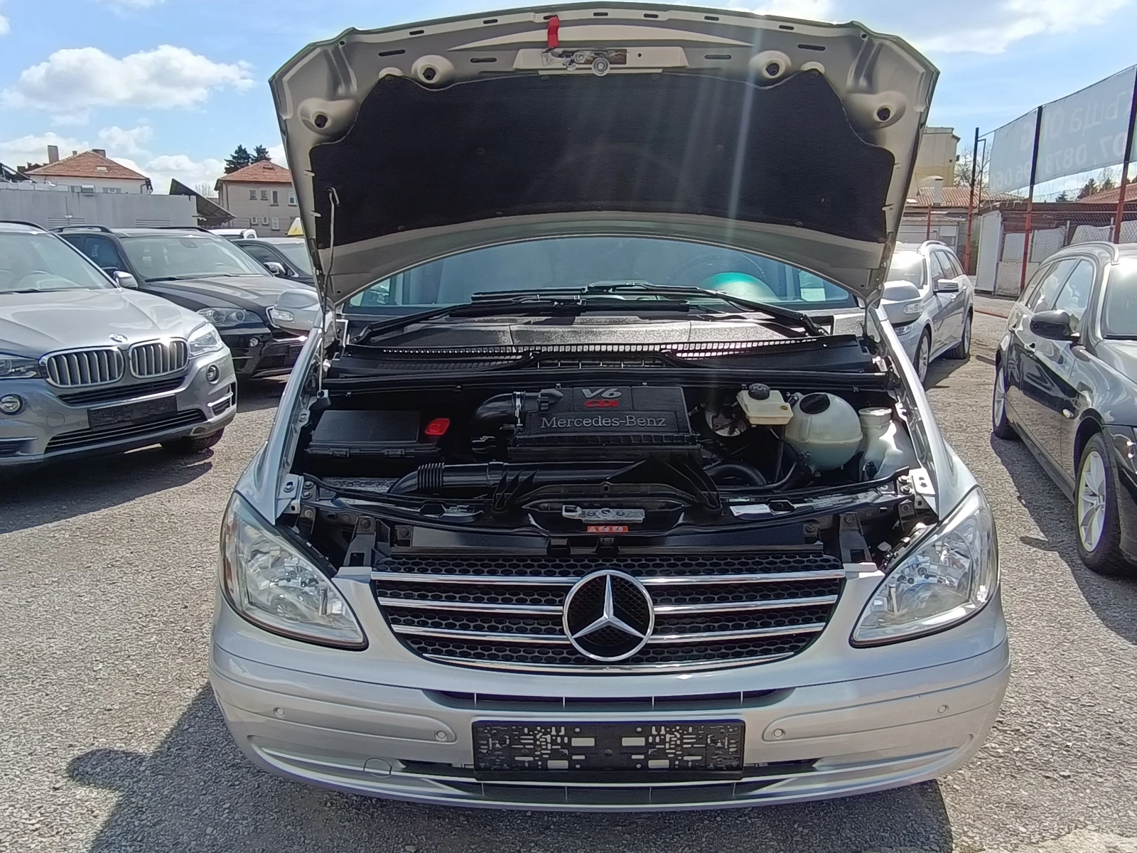 Mercedes-Benz Viano 3.0-204к.с.! 226хил.км !!! ШВЕЙЦАРИЯ !, снимка 16 - Автомобили и джипове - 54156191