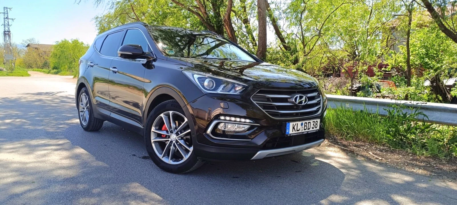 Hyundai Santa fe FULL PREMIUM 2.2CRDI 4х4 360 Камери, снимка 5 - Автомобили и джипове - 53660971