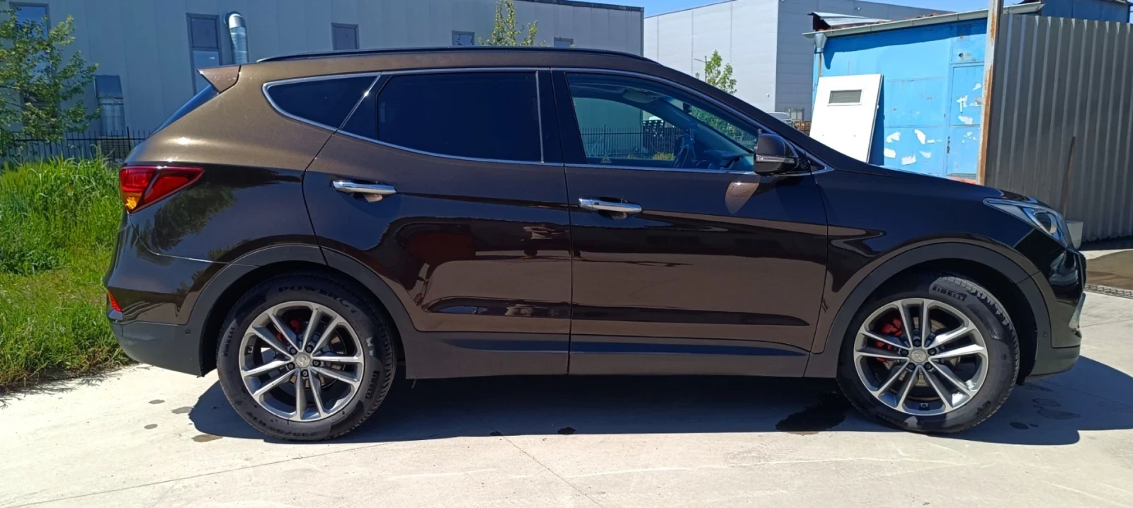 Hyundai Santa fe FULL PREMIUM 2.2CRDI 4х4 360 Камери, снимка 3 - Автомобили и джипове - 53660971