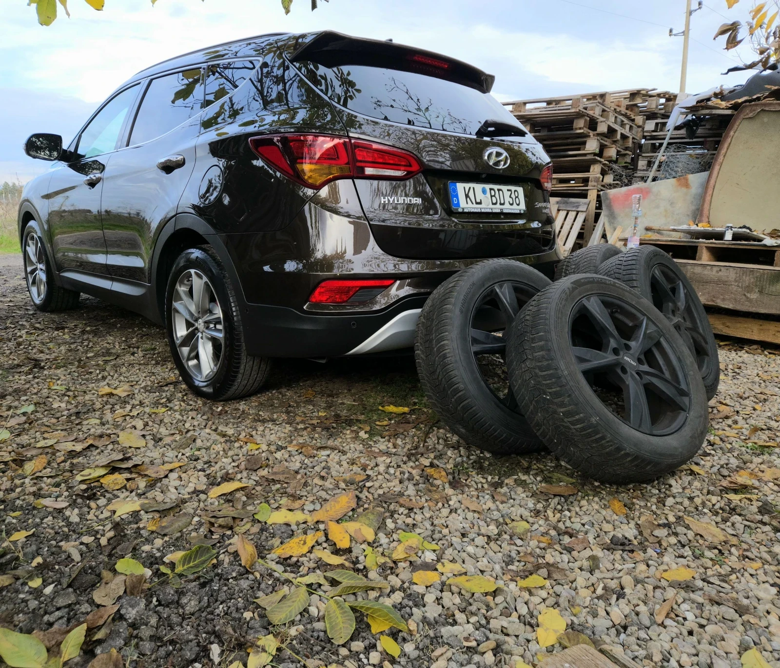 Hyundai Santa fe FULL PREMIUM 2.2CRDI 4х4 360 Камери, снимка 10 - Автомобили и джипове - 53660971