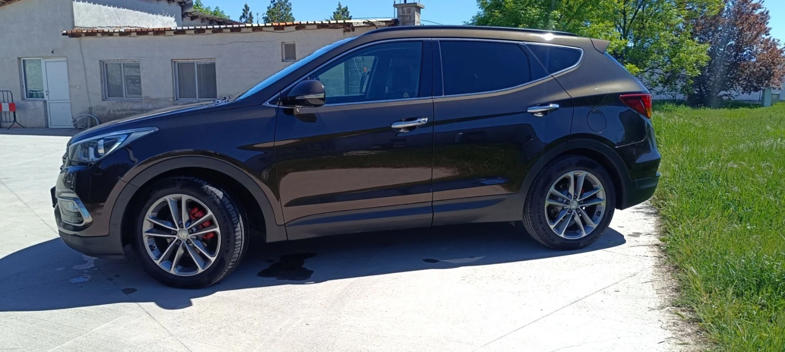 Hyundai Santa fe FULL PREMIUM 2.2CRDI 4х4 360 Камери, снимка 4 - Автомобили и джипове - 53660971