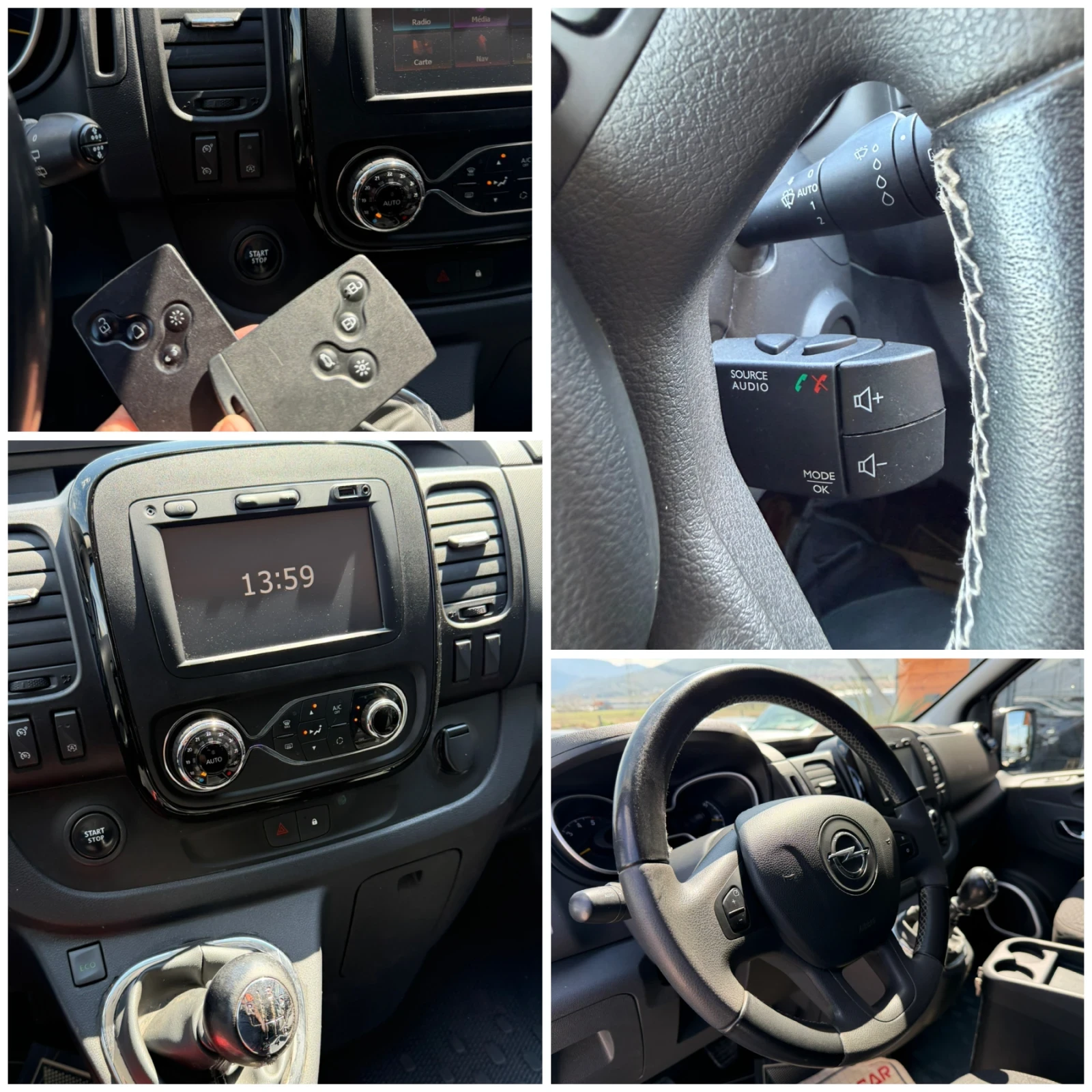 Opel Vivaro Нов внос от Белгия 4+ 1, снимка 17 - Бусове и автобуси - 54125150