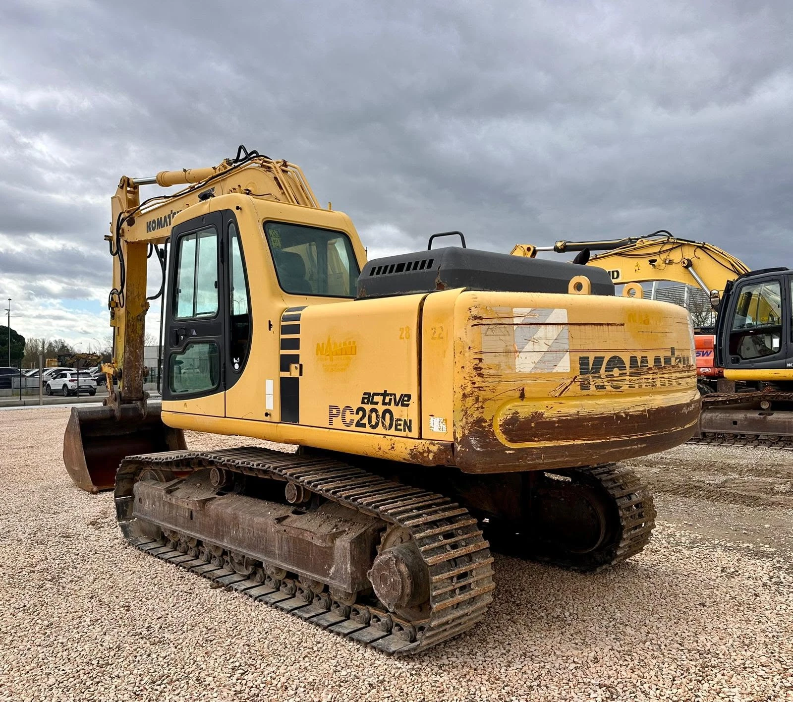 Багер Komatsu PC200, снимка 3 - Индустриална техника - 55453559