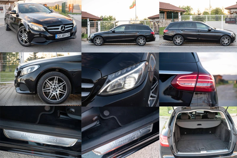 Mercedes-Benz C 200 d* LED* Подгрев* Германия, снимка 13 - Автомобили и джипове - 45530359