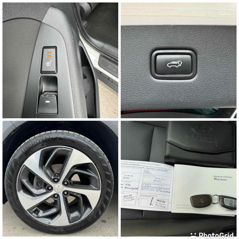 Hyundai Tucson VERTEX 4WD Внос Швейцария, снимка 17 - Автомобили и джипове - 49226689