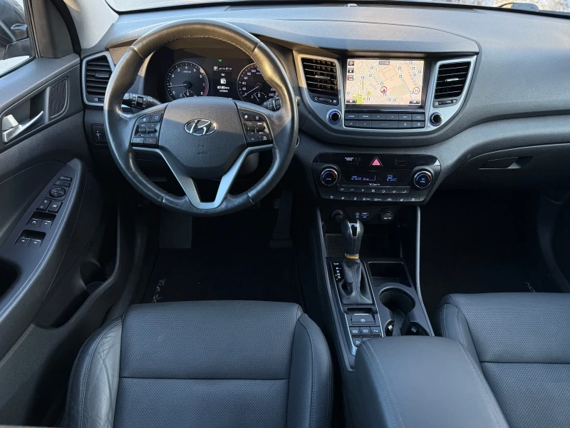 Hyundai Tucson VERTEX 4WD Внос Швейцария, снимка 9 - Автомобили и джипове - 49226689