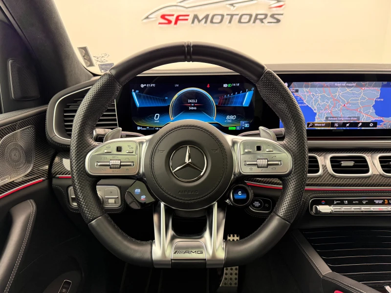 Mercedes-Benz GLS 63 AMG BRABUS 800 4MATIC+ , снимка 10 - Автомобили и джипове - 51758172