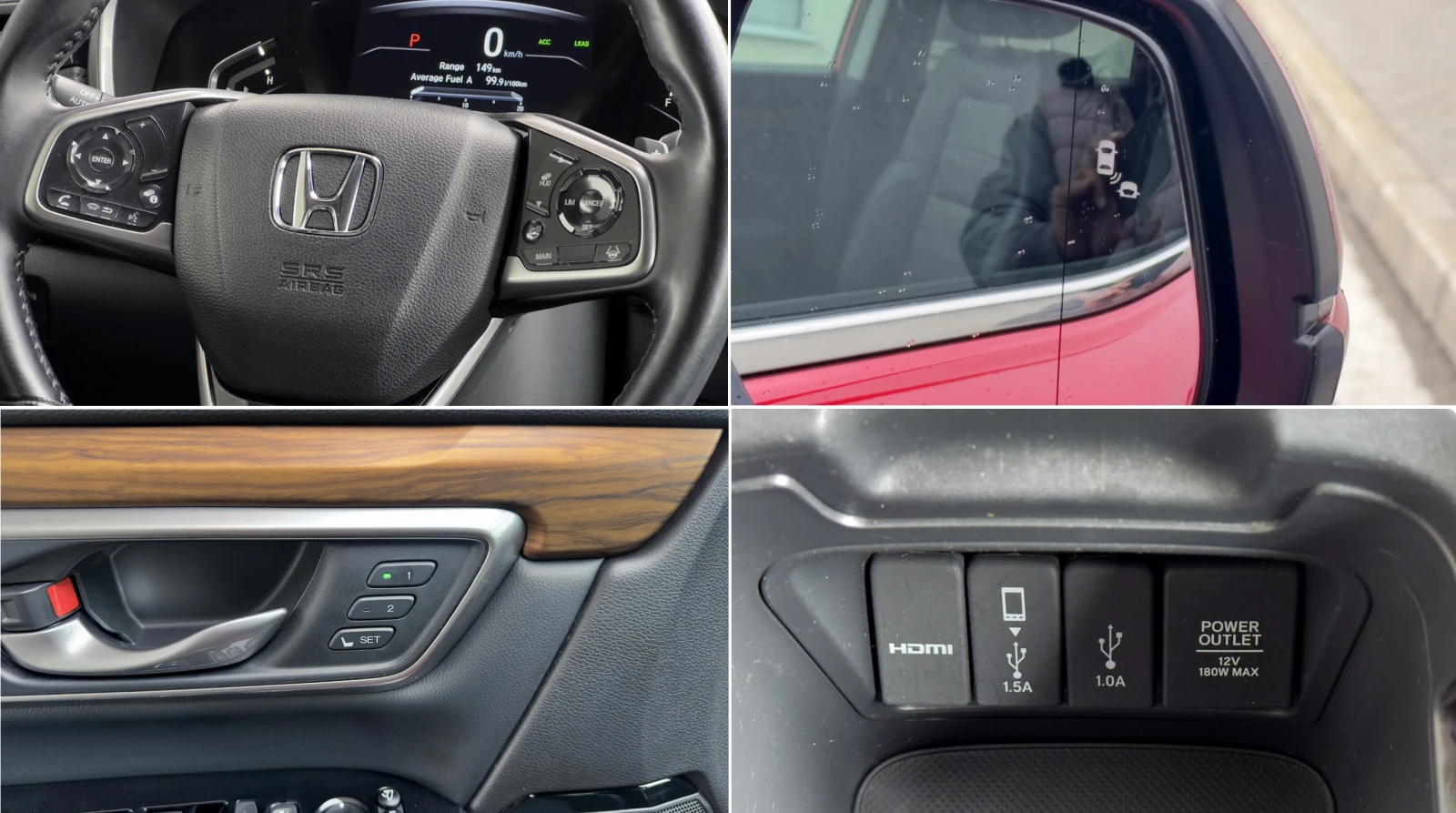 Honda Cr-v 193кс.4х4 ЕВРОПЕЙСКА EXECUTiVE-ТОП ОБОРУДВАНЕ  - изображение 10
